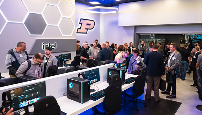 Purdue University's Alienware Purdue Gaming Lounge 